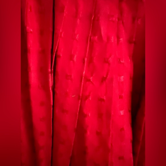 Vintage 1950’s 1960’s Red Dress 💌 Pinup Christmas - Picture 3 of 7